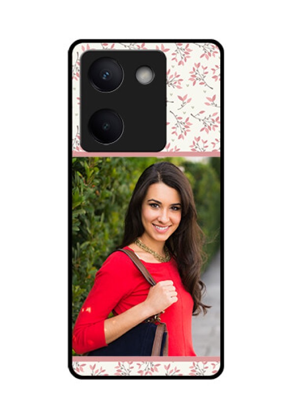 Vivo Y300 Plus 5G Custom Glass Phone Case - Stunning Floral Design