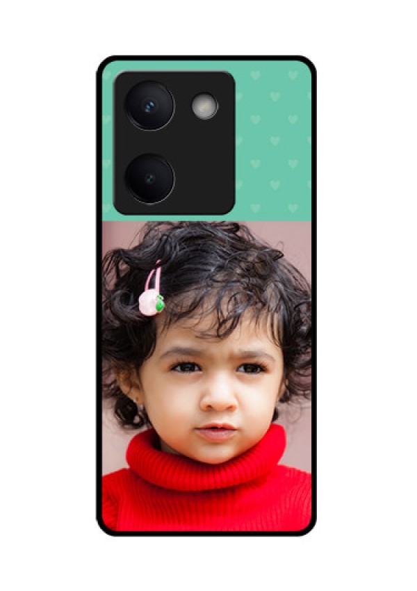 Vivo Y300 Plus 5G Custom Glass Phone Case - Lovers Picture Design