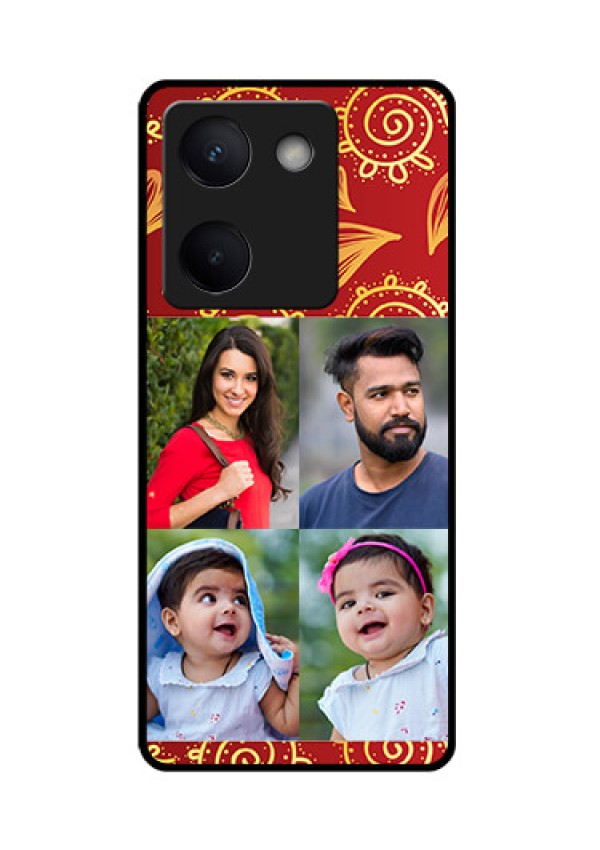 Vivo Y300 Plus 5G Custom Glass Phone Case - 4 Image Traditional Design