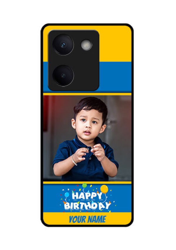 Vivo Y300 Plus 5G Custom Glass Phone Case - Birthday Wishes Design