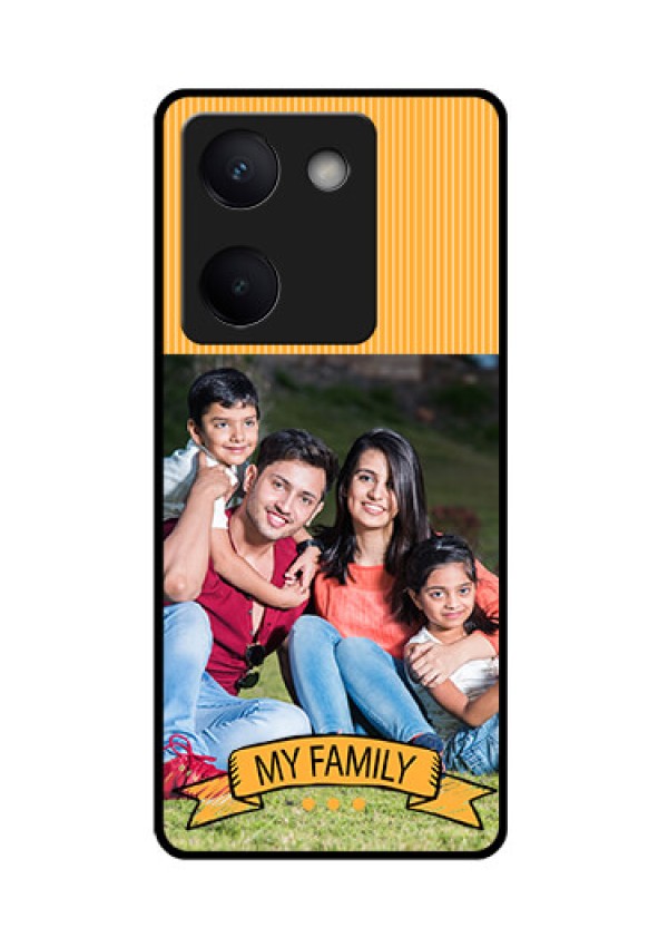 Vivo Y300 Plus 5G Custom Glass Phone Case - My Family Design