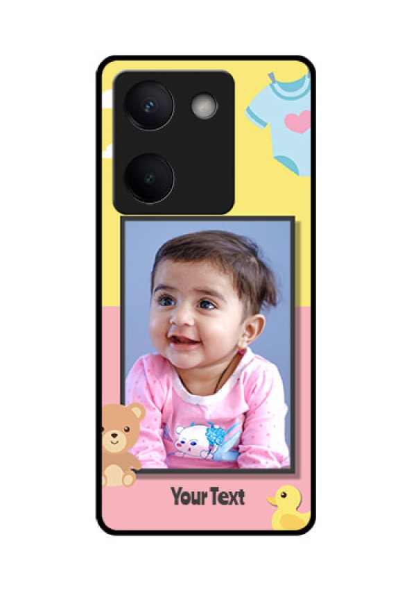 Vivo Y300 Plus 5G Custom Glass Phone Case - Kids 2 Color Design
