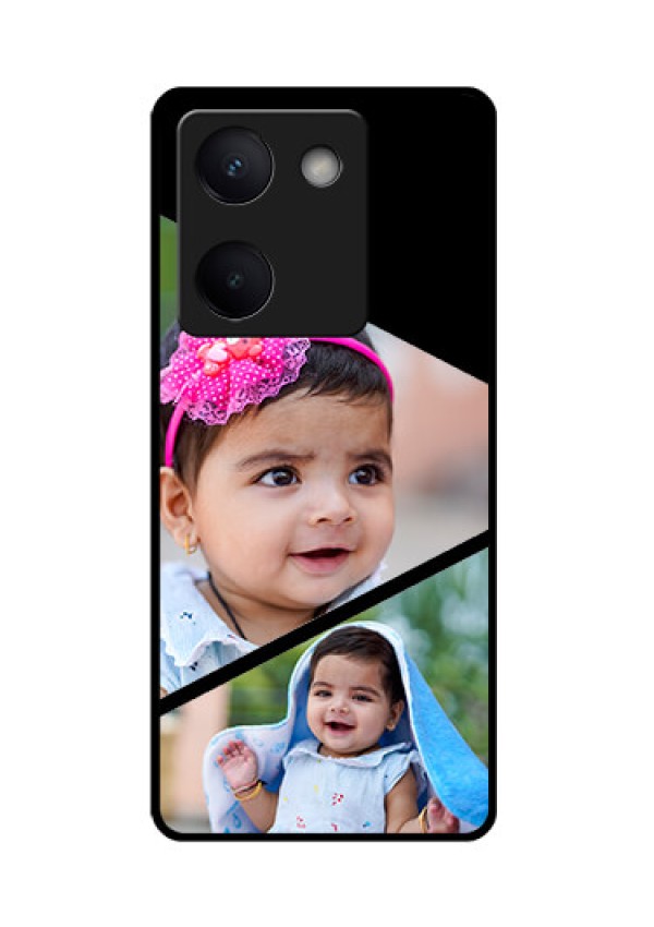 Vivo Y300 Plus 5G Custom Glass Phone Case - Semi Cut Design