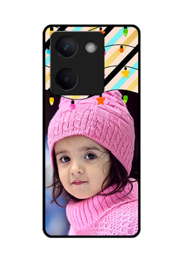 Vivo Y300 Plus 5G Custom Glass Phone Case - Lights Hanging Design