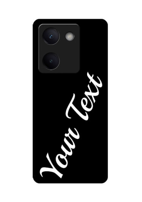 Vivo Y300 Plus 5G Custom Glass Phone Case - With Your Name Design