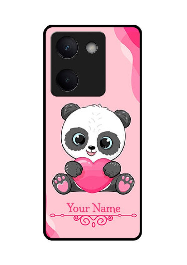 Vivo Y300 Plus 5G Custom Glass Phone Case - Cute Panda Design