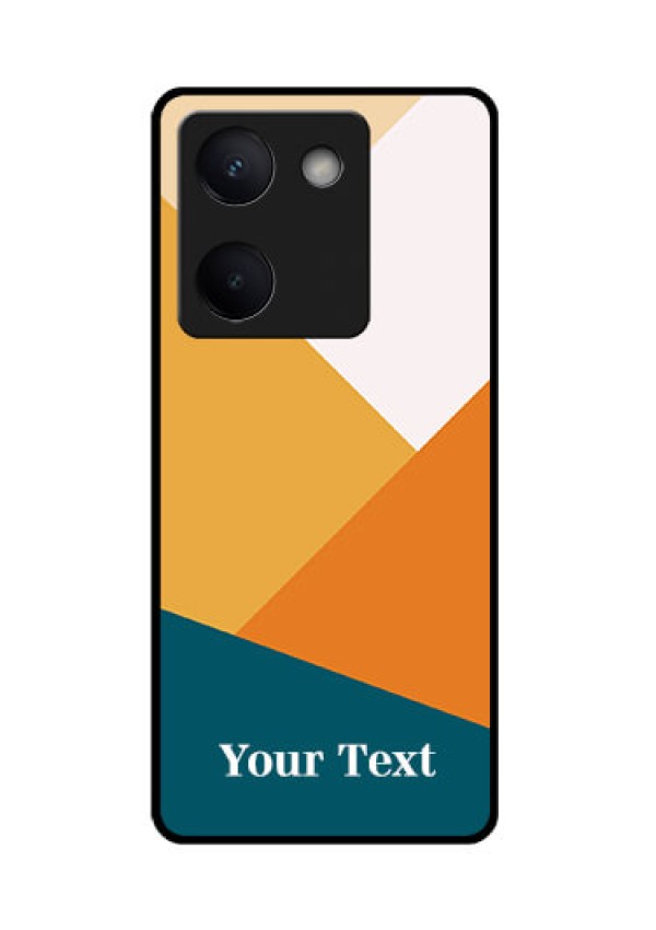Vivo Y300 Plus 5G Custom Glass Phone Case - Stacked Multi - Colour Design