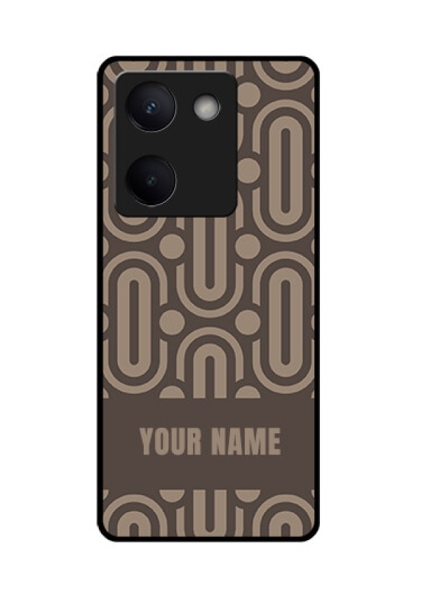 Vivo Y300 Plus 5G Custom Glass Phone Case - Captivating Zero Pattern Design
