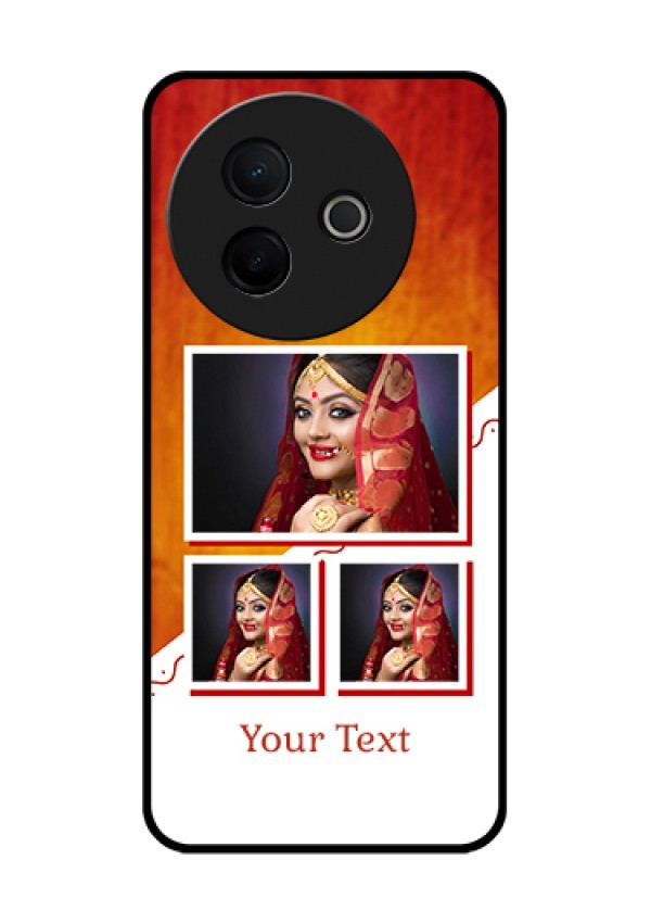 Vivo Y39 5G Custom Glass Phone Case - Wedding Memories Design