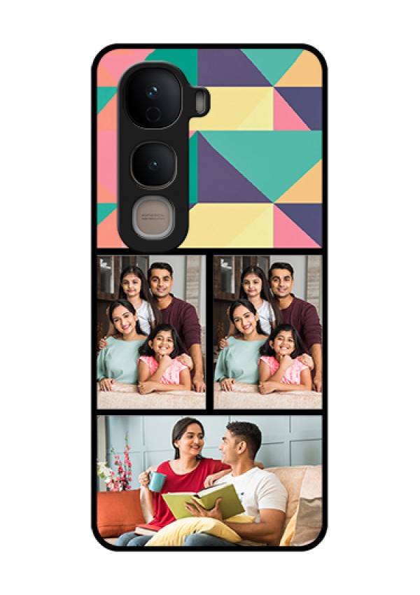 Vivo Y400 5G Custom Glass Phone Case - Bulk Pic Upload Design