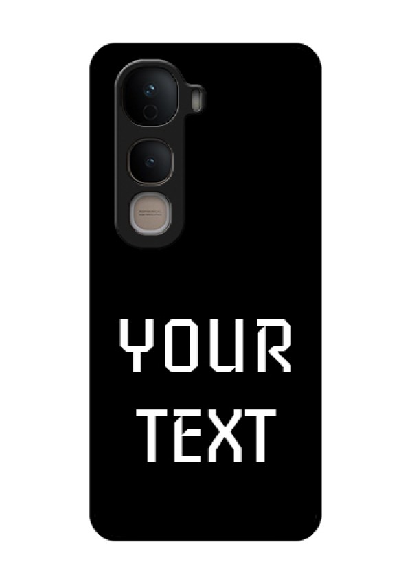 Vivo Y400 5G Custom Glass Phone Case - Your Name Design