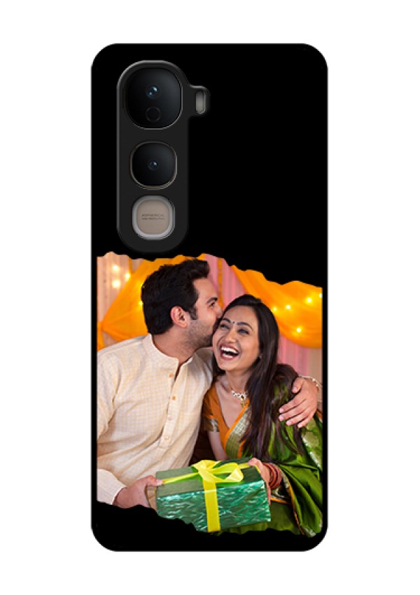 Vivo Y400 5G Custom Glass Phone Case - Tear - Off Design