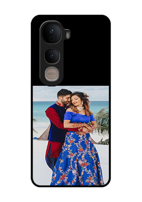 Vivo Y400 5G Custom Glass Phone Case - Upload Full Picture With Custom Color Design
