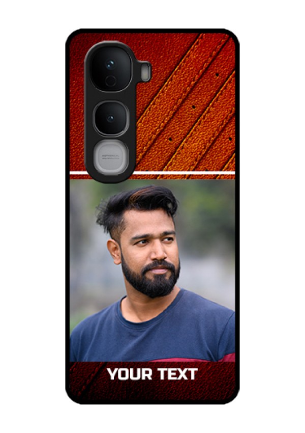Vivo Y400 Pro 5G Custom Glass Phone Case - Leather Phone Case Design