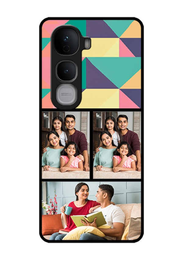 Vivo Y400 Pro 5G Custom Glass Phone Case - Bulk Pic Upload Design