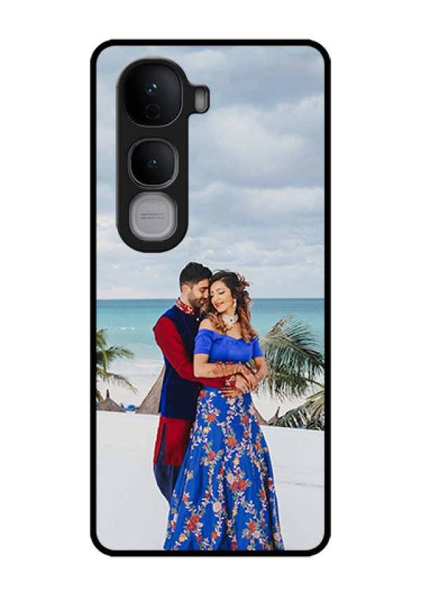Vivo Y400 Pro 5G Custom Glass Phone Case - Upload Full Picture Design