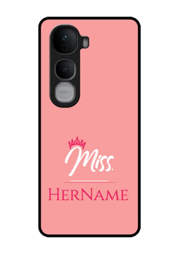 Vivo Y400 Pro 5G Custom Glass Phone Case - Mrs With Name Design