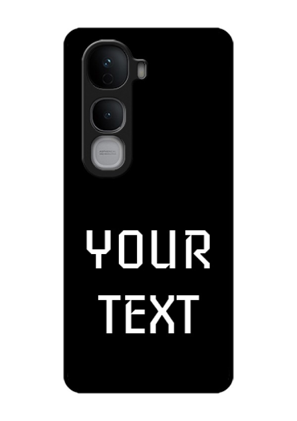Vivo Y400 Pro 5G Custom Glass Phone Case - Your Name Design