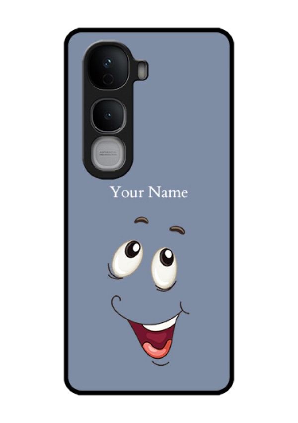 Vivo Y400 Pro 5G Custom Glass Phone Case - Laughing Cartoon Face Design