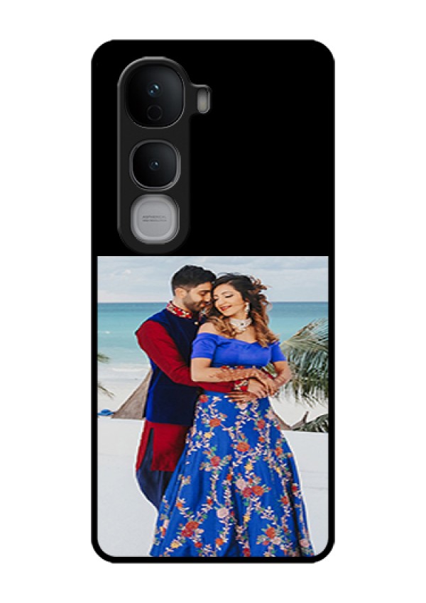 Vivo Y400 Pro 5G Custom Glass Phone Case - Upload Full Picture With Custom Color Design