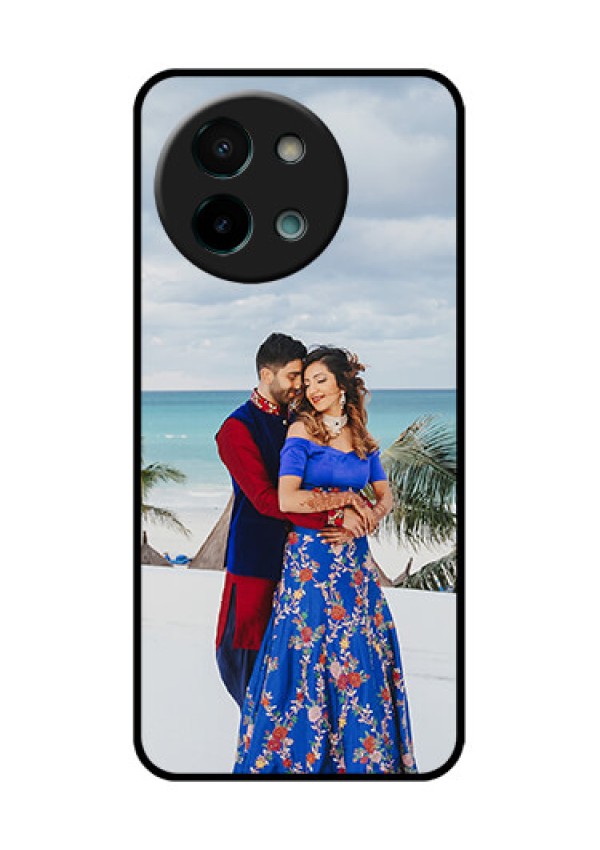 Vivo Y58 5G Custom Glass Phone CaseUpload Full Picture Design