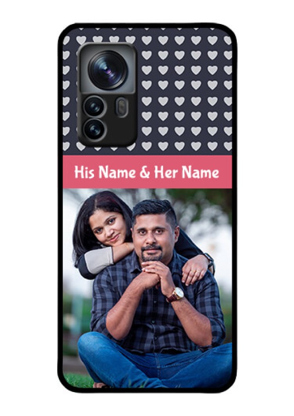 Xiaomi 12 Pro 5G Custom Glass Mobile Case - Love Symbols Design