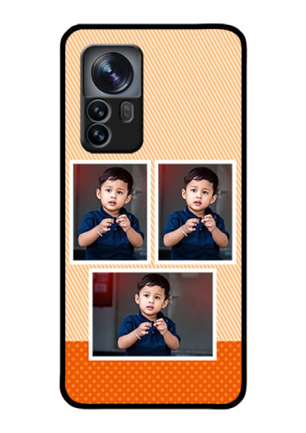 Xiaomi 12 Pro 5G Photo Printing on Glass Case - Bulk Photos Upload Design