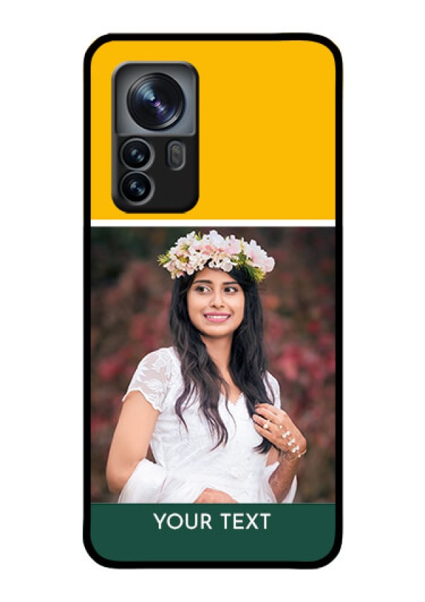 Xiaomi 12 Pro 5G Photo Printing on Glass Case - Love You Design