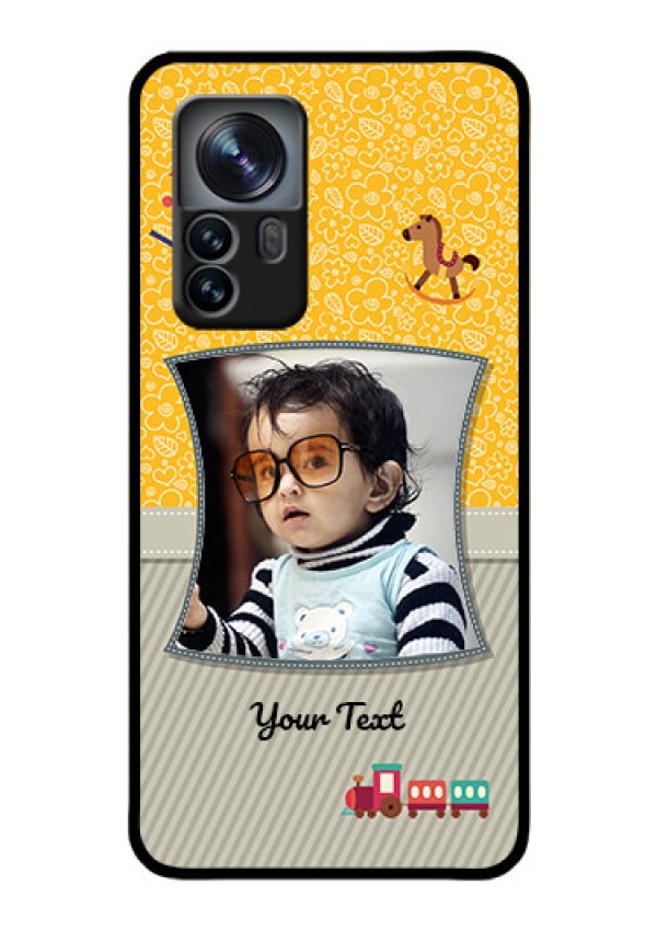 Xiaomi 12 Pro 5G Personalized Glass Phone Case - Baby Picture Upload Design
