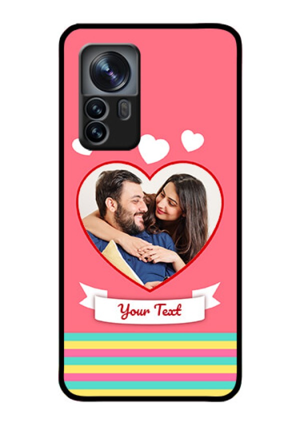 Xiaomi 12 Pro 5G Photo Printing on Glass Case - Love Doodle Design
