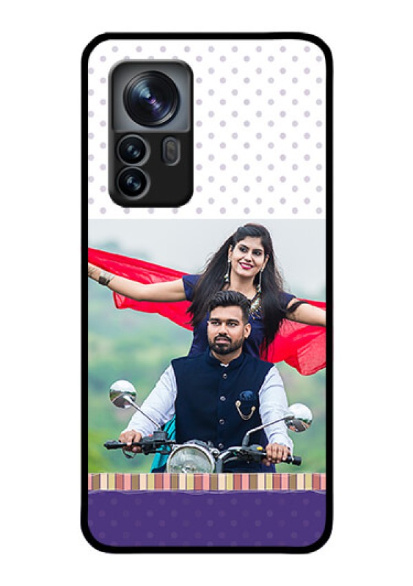 Xiaomi 12 Pro 5G Photo Printing on Glass Case - Cute Family Design