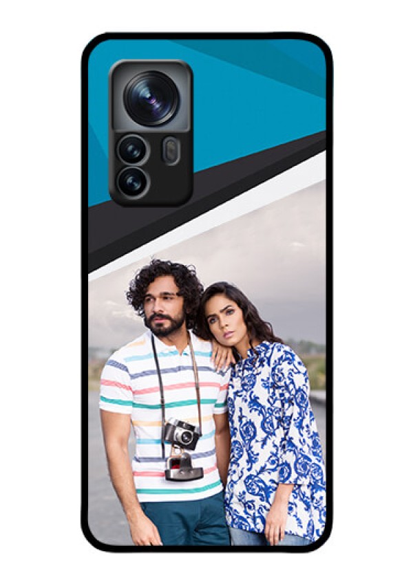 Xiaomi 12 Pro 5G Photo Printing on Glass Case - Simple Pattern Photo Upload Design
