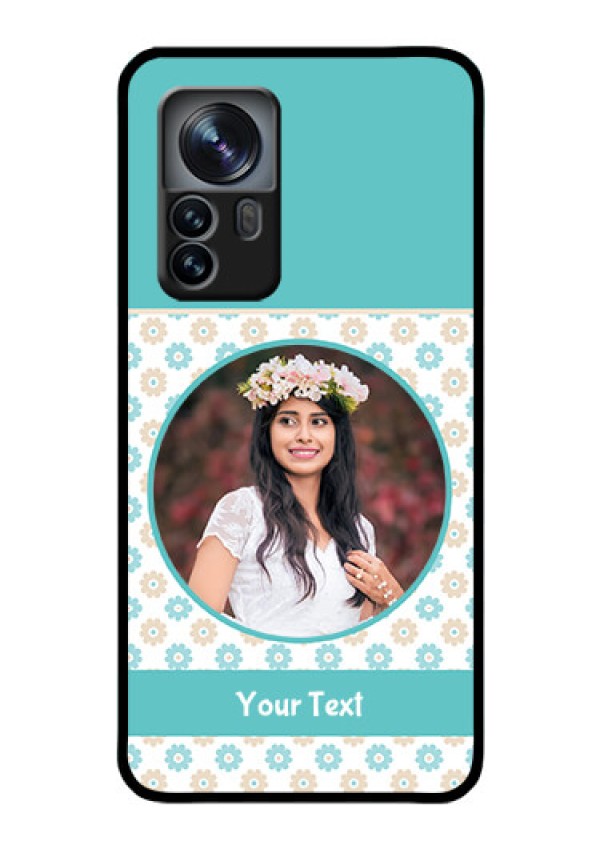 Xiaomi 12 Pro 5G Custom Glass Mobile Case - Beautiful Flowers Design