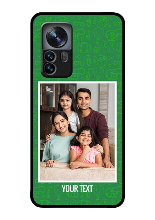 Xiaomi 12 Pro 5G Personalized Glass Phone Case - Picture Upload Design
