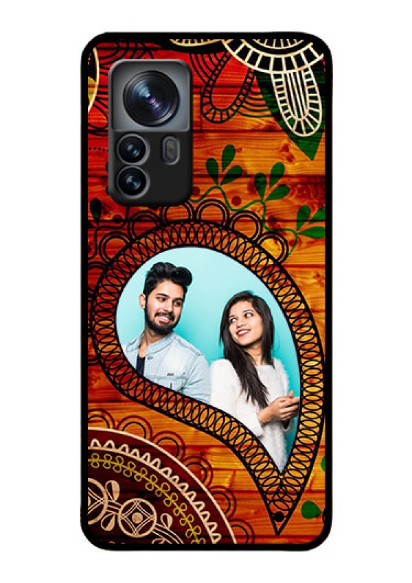 Xiaomi 12 Pro 5G Personalized Glass Phone Case - Abstract Colorful Design