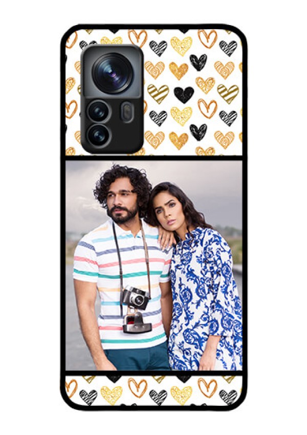 Xiaomi 12 Pro 5G Photo Printing on Glass Case - Love Symbol Design