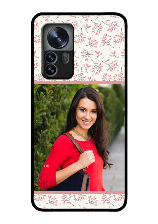 Xiaomi 12 Pro 5G Custom Glass Phone Case - Premium Floral Design