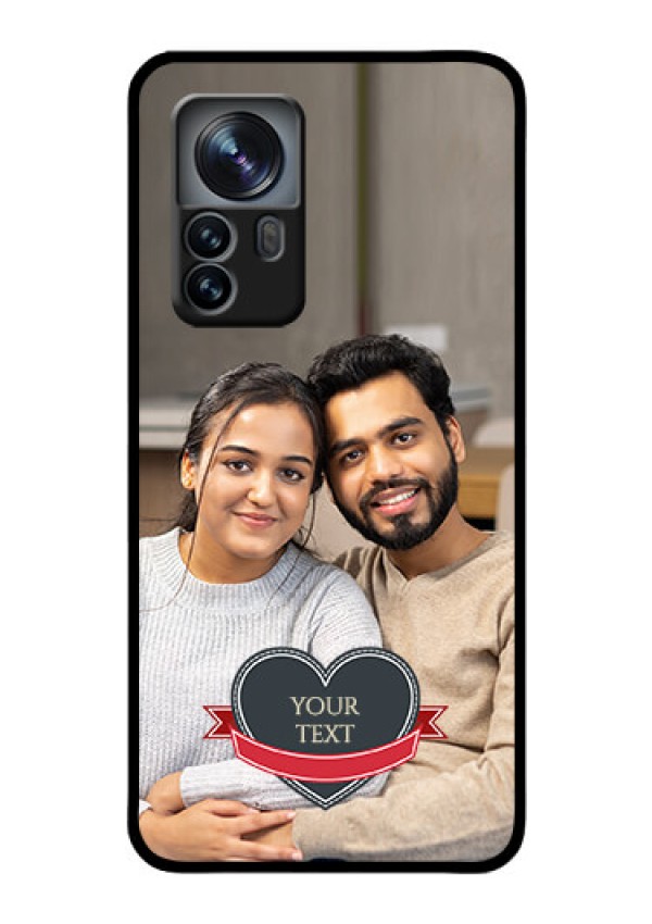 Xiaomi 12 Pro 5G Custom Glass Phone Case - Just Married Couple Design