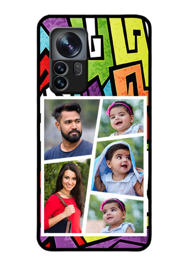 Xiaomi 12 Pro 5G Custom Glass Phone Case - Graffiti pattern Design