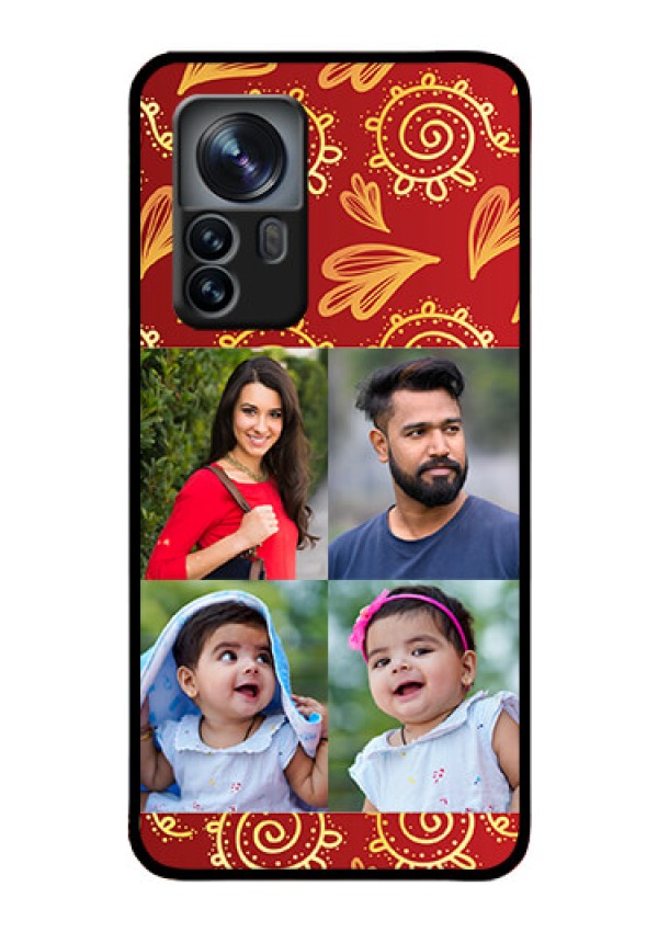 Xiaomi 12 Pro 5G Photo Printing on Glass Case - 4 Image Traditional Design