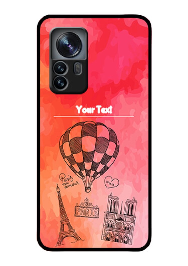 Xiaomi 12 Pro 5G Custom Glass Phone Case - Paris Theme Design