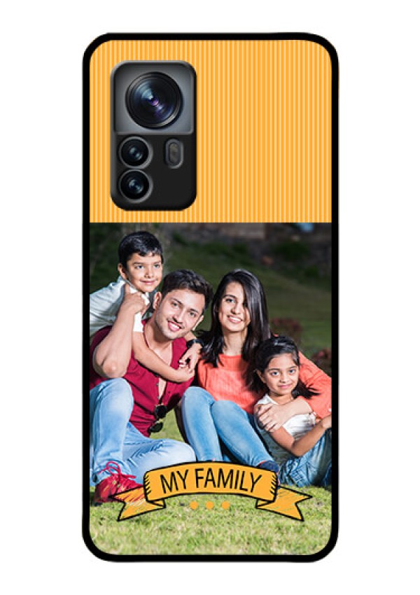 Xiaomi 12 Pro 5G Custom Glass Phone Case - My Family Design