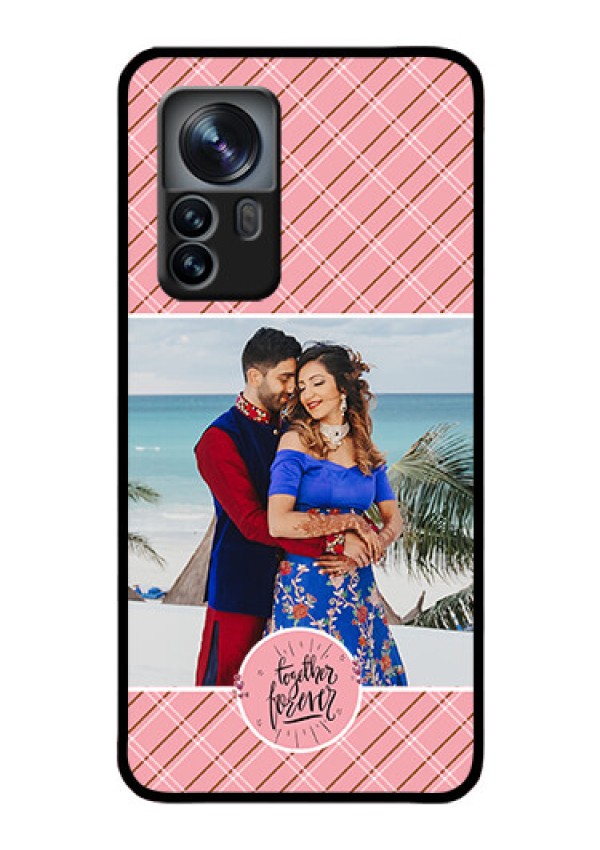 Xiaomi 12 Pro 5G Personalized Glass Phone Case - Together Forever Design