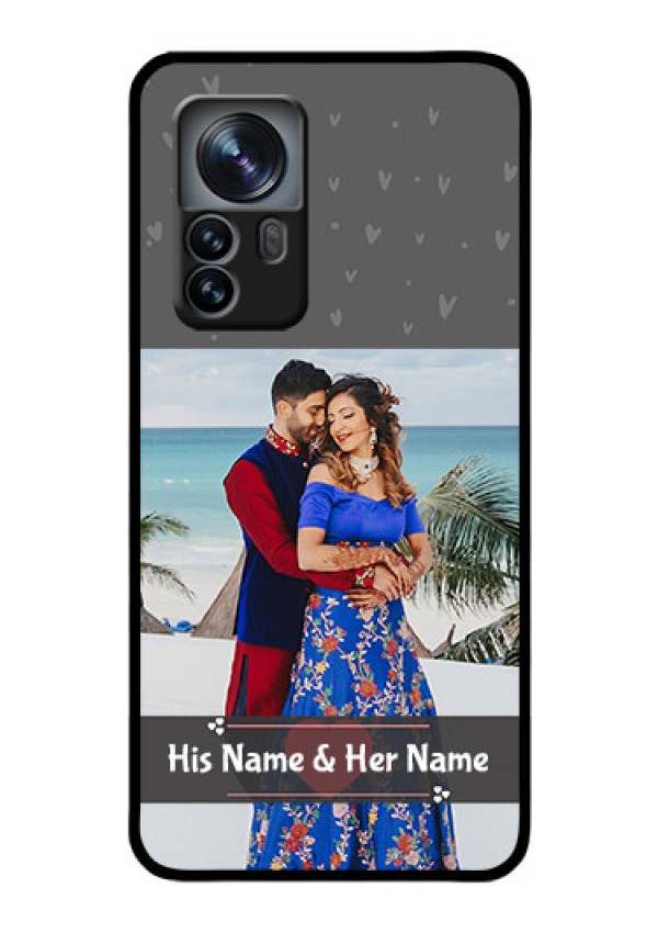 Xiaomi 12 Pro 5G Custom Glass Mobile Case - Buy Love Design with Photo Online