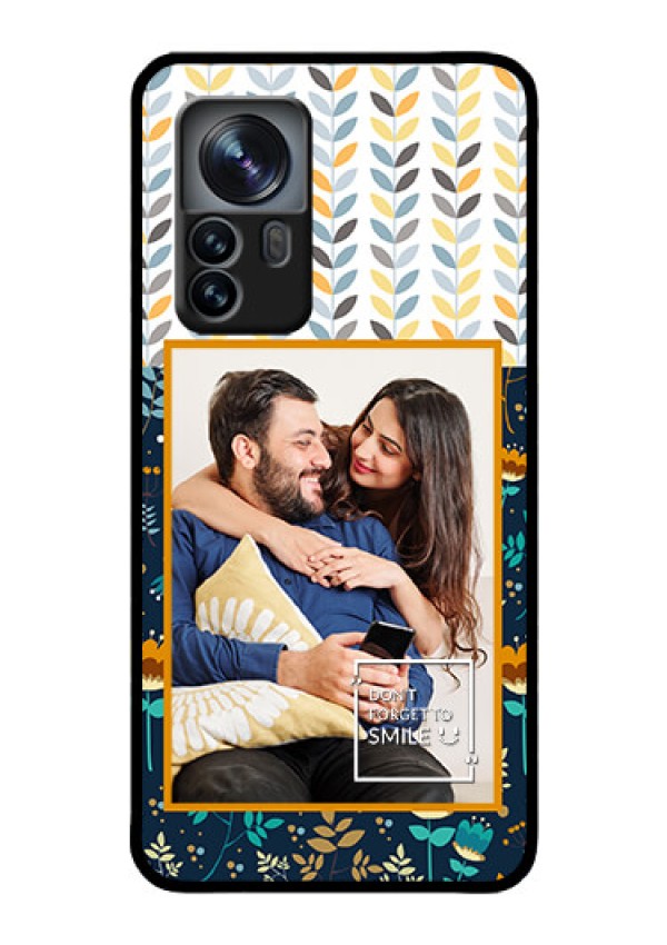 Xiaomi 12 Pro 5G Custom Glass Mobile Case - Pattern Design