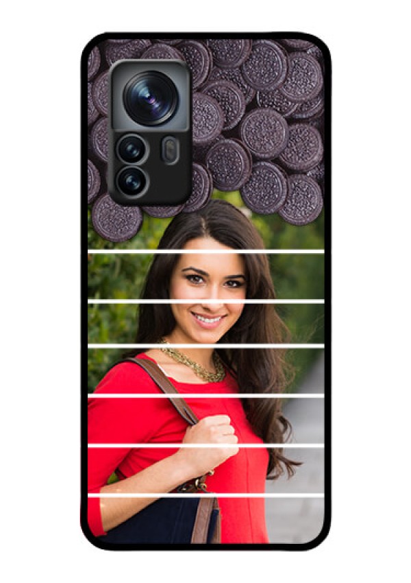 Xiaomi 12 Pro 5G Custom Glass Phone Case - with Oreo Biscuit Design