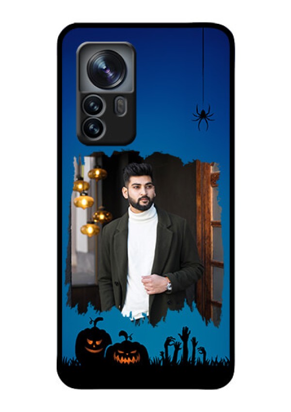 Xiaomi 12 Pro 5G Photo Printing on Glass Case - with pro Halloween design