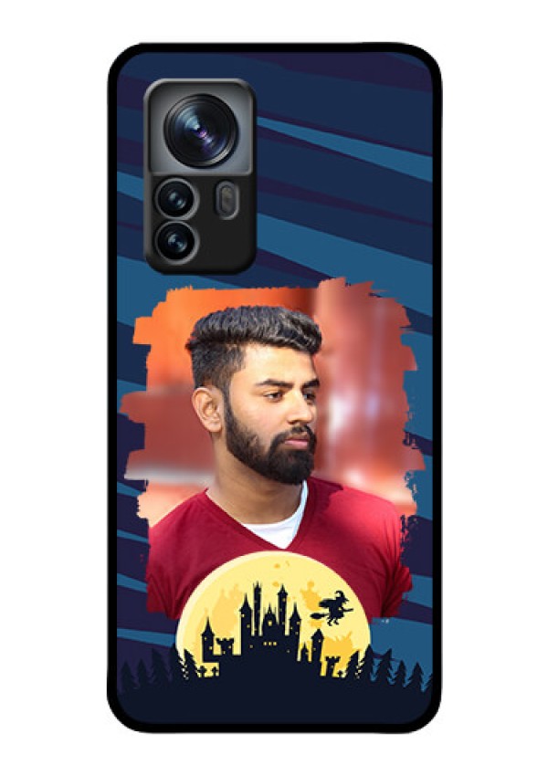 Xiaomi 12 Pro 5G Photo Printing on Glass Case - Halloween Witch Design