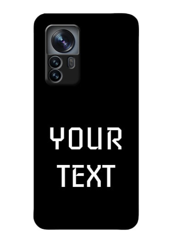 Xiaomi 12 Pro 5G Your Name on Glass Phone Case