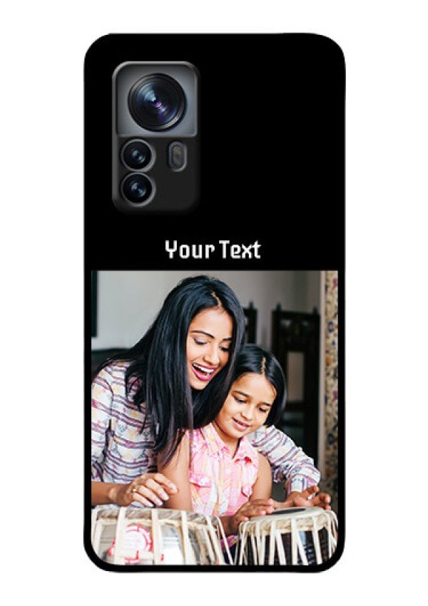 Xiaomi 12 Pro 5G Photo with Name on Glass Phone Case